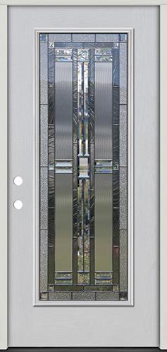 Full Lite Fiberglass Prehung Door Unit #297