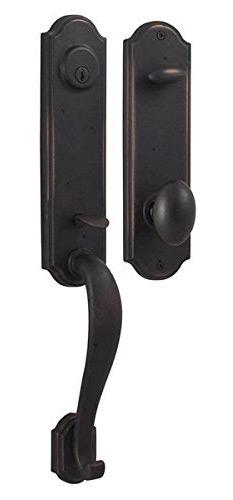 Rustic Bronze Handle Locket for Iron or Wood Doors #7631